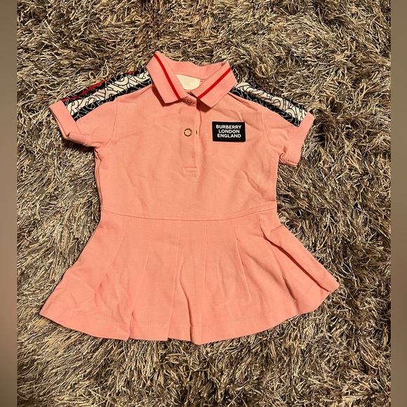 Burberry baby girl polo dress